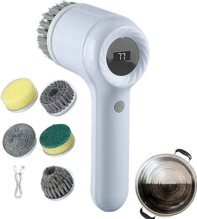 CEPILLO MÁGICO (CEPILLO DE LIMPIEZA ELÉCTRICO 5 EN 1)